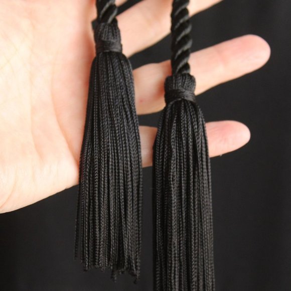 Vintage 1990s Dress, New with Tags Rena Rowan for Saville Black Sheath - Picture 4 of 10